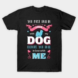 Dog funny quote for dog lover. T-Shirt